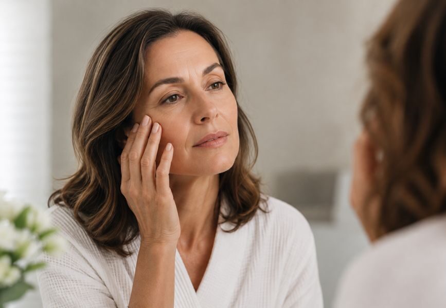 Why Your Skin Suddenly Feels Dry After 40 (And It’s Not Just the Weather)